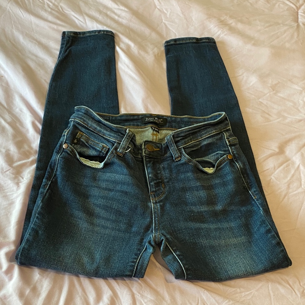 Judy Blue Dark Wash Skinny Jeans